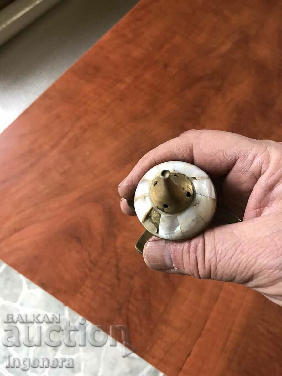 BRONZE FIGURE PEARL CANDILLO INCENSE - 7 BRONZE FIGURE PEARL CANDILLO INCENSE - 7