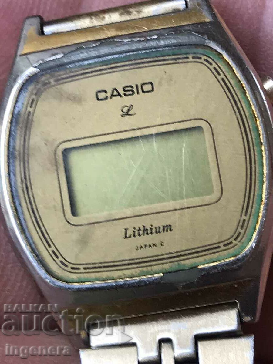 ELECTRONIC WATCH "CASIO" JAPAN with price 23.00 BGN | € 11.76 ELECTRONIC WATCH "CASIO" JAPAN with price 23.00 BGN | € 11.76