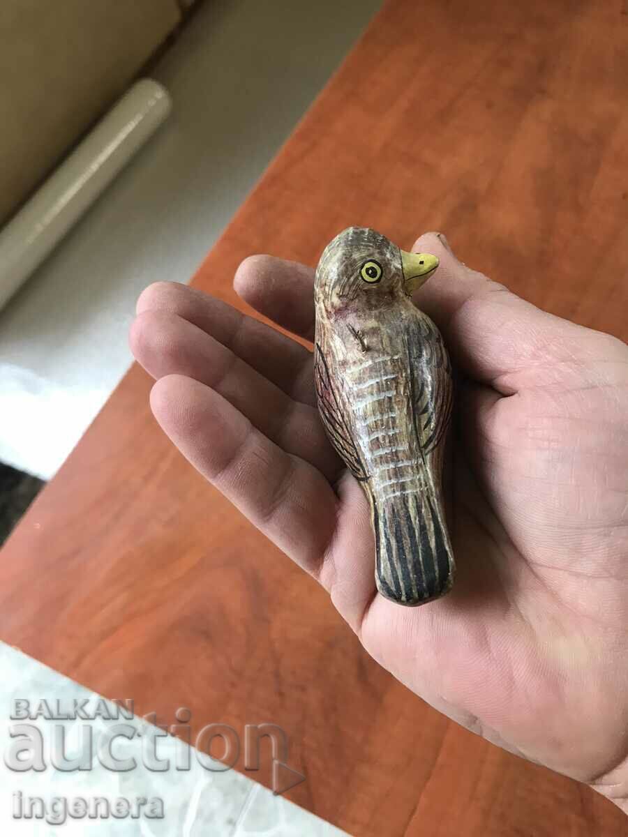 SOUVENIR WOOD CHICKEN FIGURE - 6 SOUVENIR WOOD CHICKEN FIGURE - 6