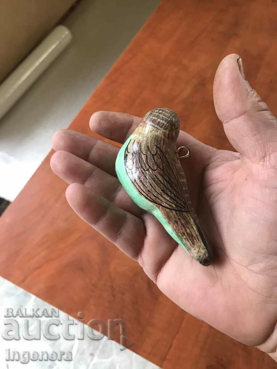 SOUVENIR WOOD CHICKEN FIGURE - 7 SOUVENIR WOOD CHICKEN FIGURE - 7