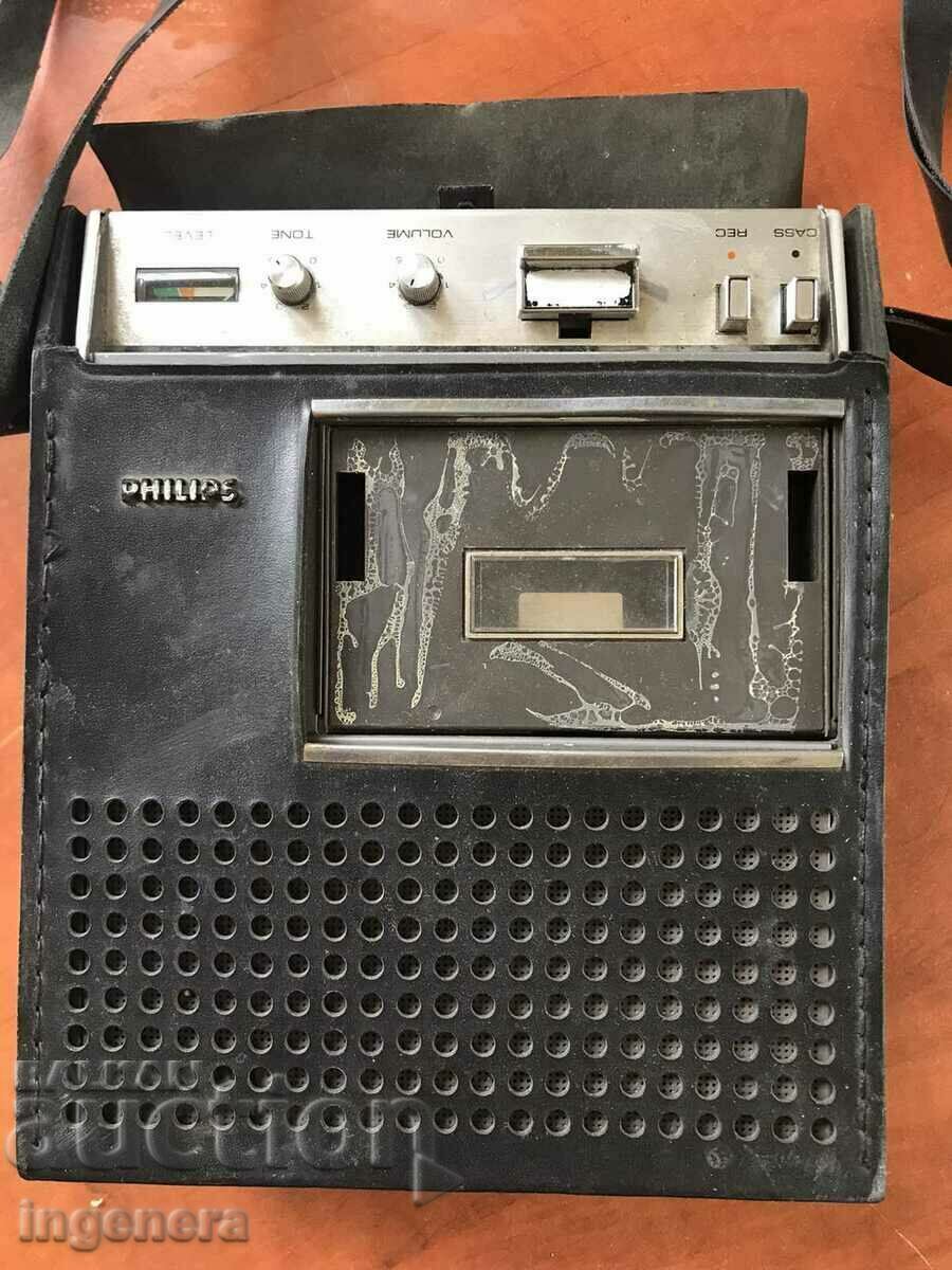 ΦΟΡΗΤΗ ΚΑΣΕΤΑ "PHILIPS".