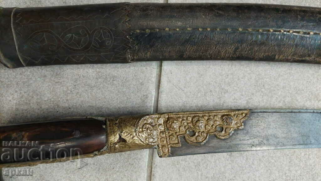 Ottoman Empire scimitar with original kanya - 6 Ottoman Empire scimitar with original kanya - 6