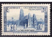 Γαλλία/Cote D"Ivoire/AOF-1936-Ordinary-Mosque,MLH