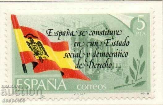 1978. Spain. The new constitution.