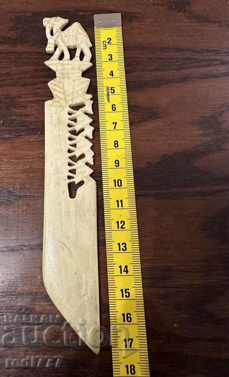 Old ivory letter knife