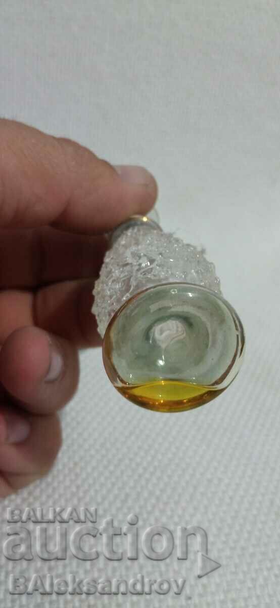 Delivery of Old hand blown glass perfume bottle Delivery of Old hand blown glass perfume bottle