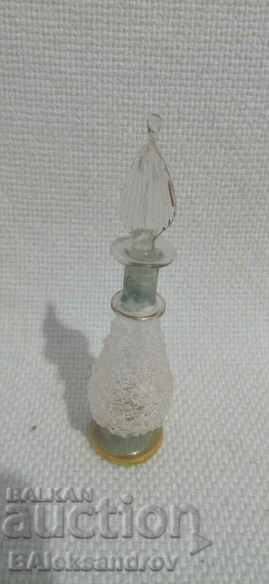 Old hand blown glass perfume bottle - 5 Old hand blown glass perfume bottle - 5