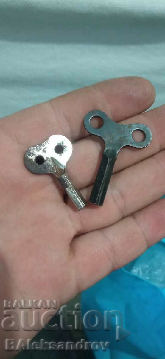 Lot of keys for mechanical toys