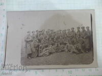 Old photo of a group of soldiers of "Hisarluk" in Kyustendil