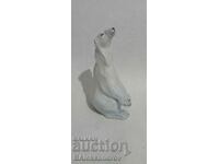 Interesting and beautiful animal figure bear porcelain