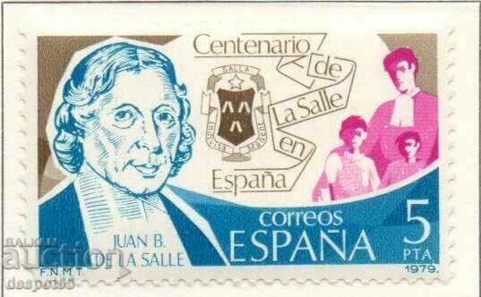 1979. Spain. 100 years of the Institute of Christian Brothers.