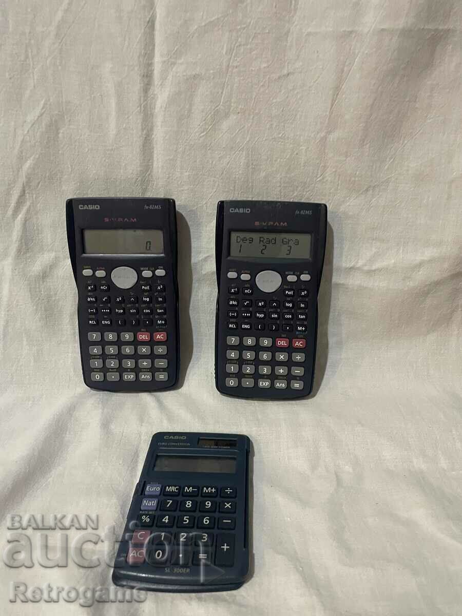 BZC old casio calculators