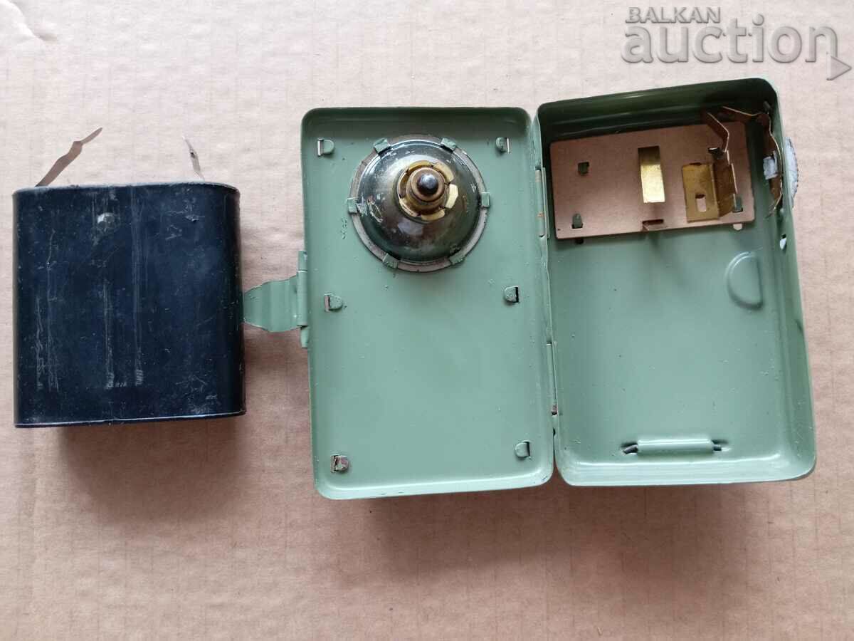 antique tricolor flashlight WORKING flashlight - 7 antique tricolor flashlight WORKING flashlight - 7