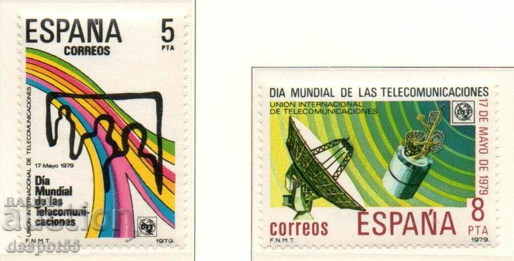 1979. Spain. World Telecommunication Day.