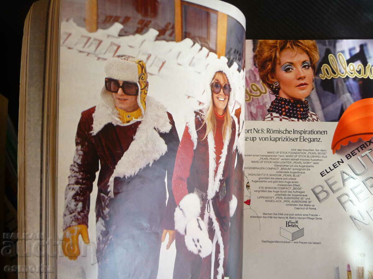 Delivery of Burda Autumn Winter 1970/71 Fashion Coat Sweater Hat Trousers Shoes Delivery of Burda Autumn Winter 1970/71 Fashion Coat Sweater Hat Trousers Shoes