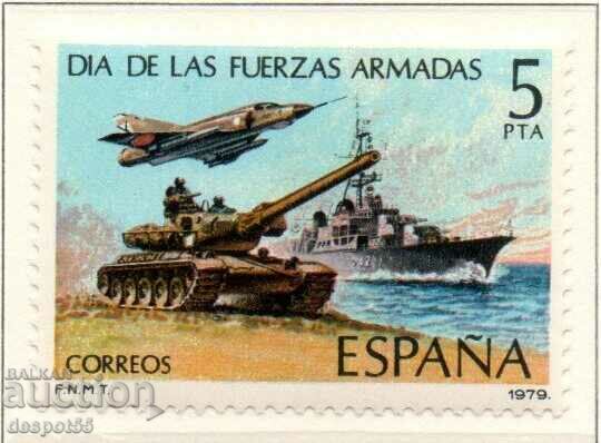 1979. Spain. Army Day.