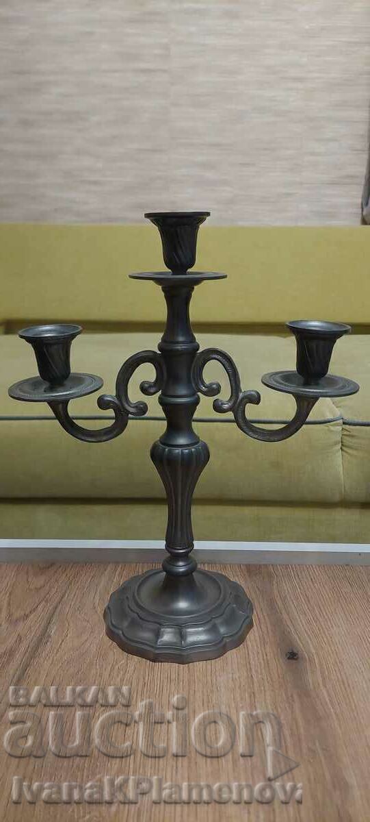 Lead candlesticks for collectors with price 60.00 BGN | € 30.68