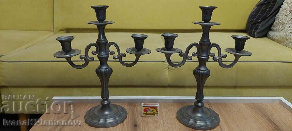 Lead candlesticks for collectors - 5