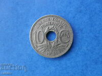 10 centimes 1931. France