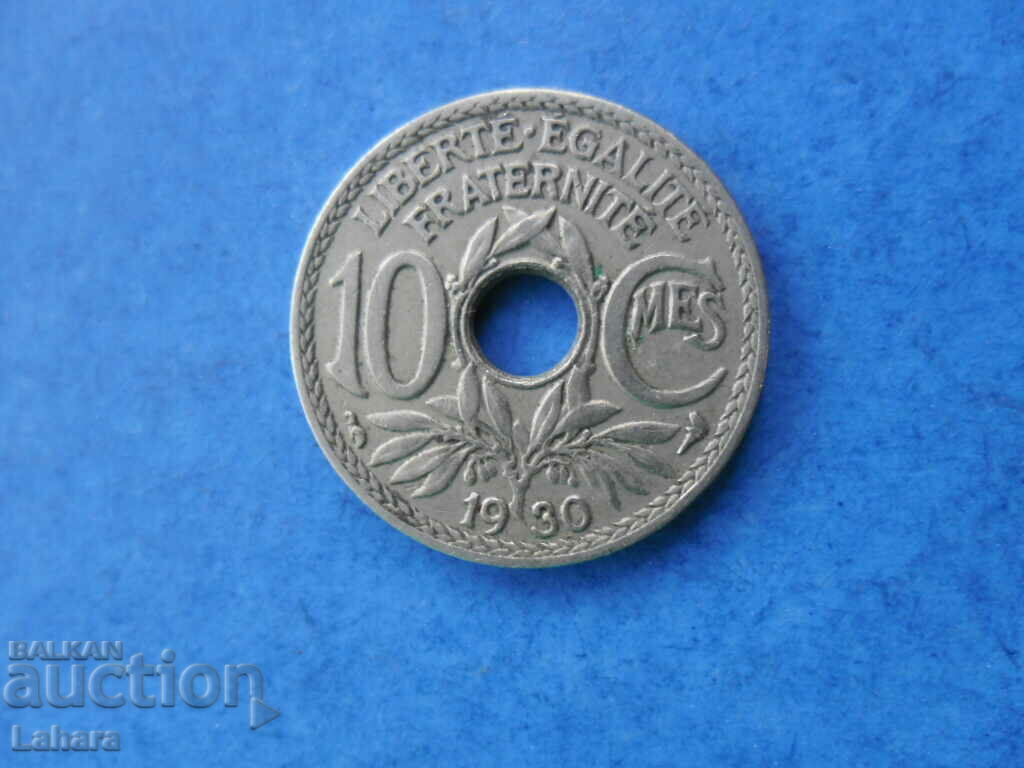 10 centimes 1930 Franta