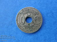 10 centimes 1929. France