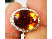 BZC!! Inel de argint sterling de 37,95 ct cu topaz 1 penny!!