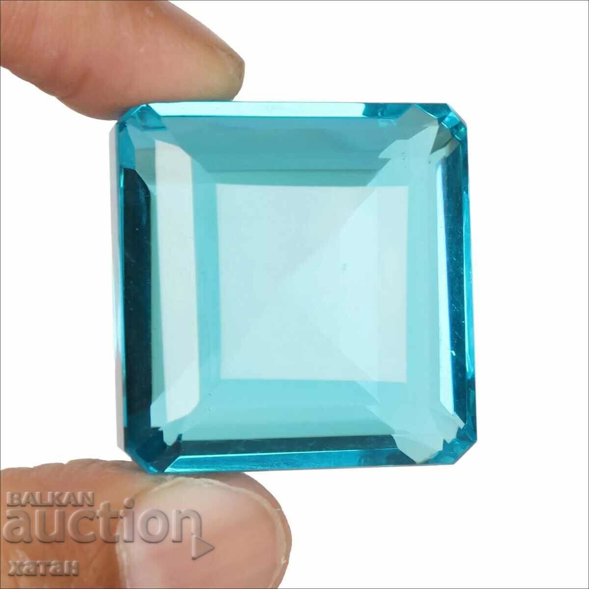 BZC! Topaz natural de 12,15 carate 1 Penny Square!