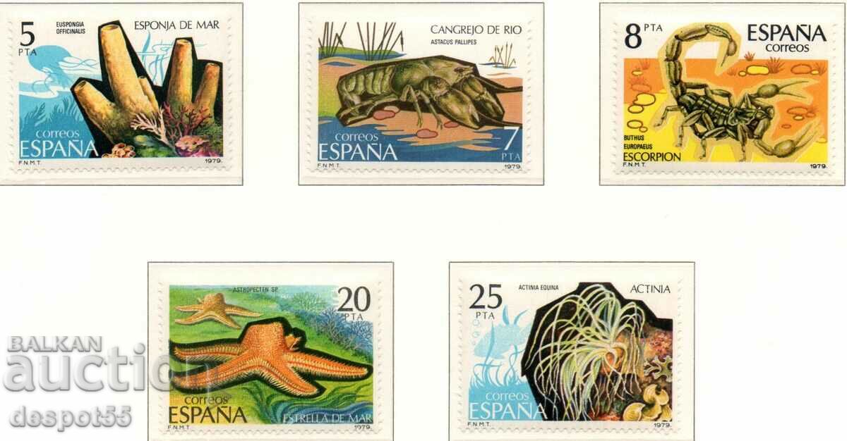 1979. Spain. Invertebrates.