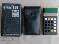 Retro social calculator Elka 131