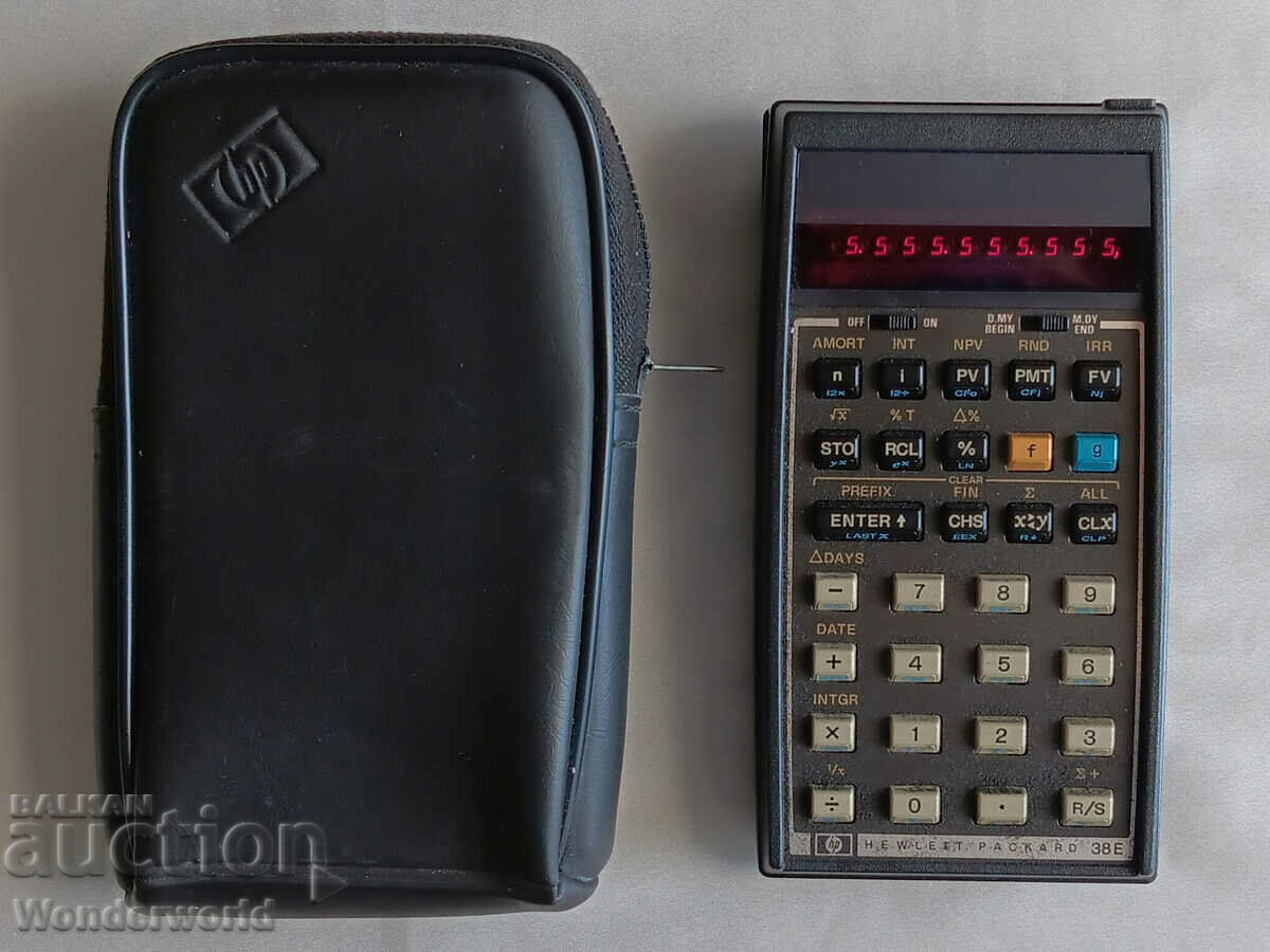 Hewlett-Packard HP 38E branded calculator