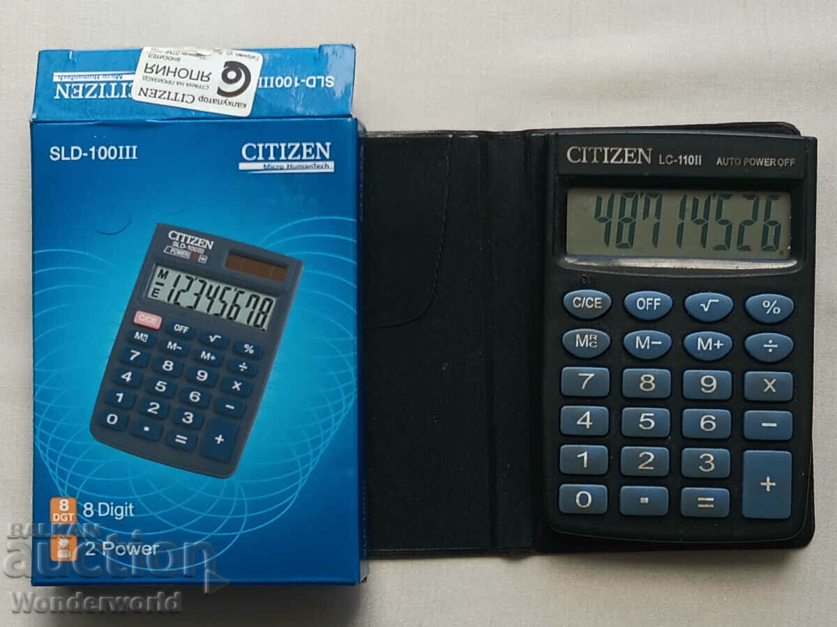 Калкулатор CITIZEN LC-110II