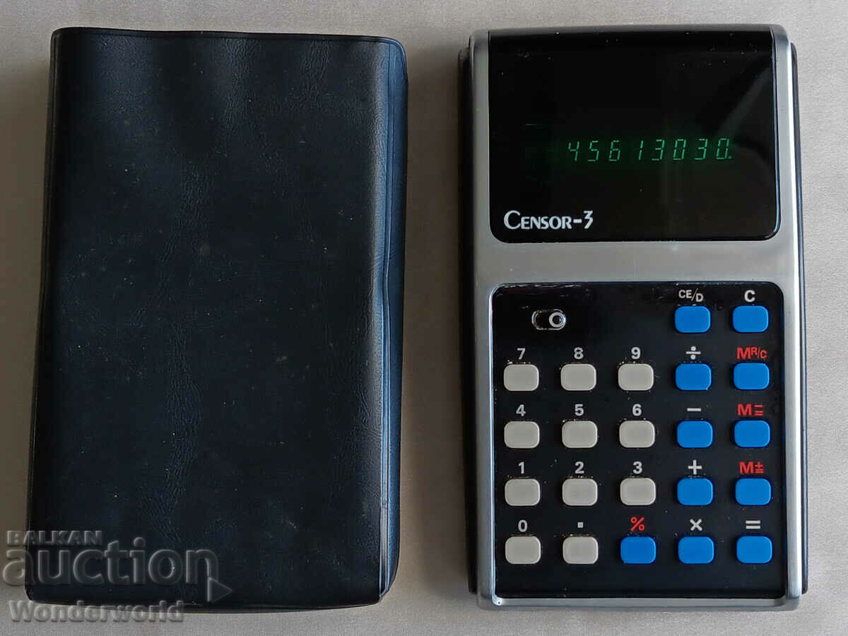 Calculator vintage TOHO Censor 3 RARE