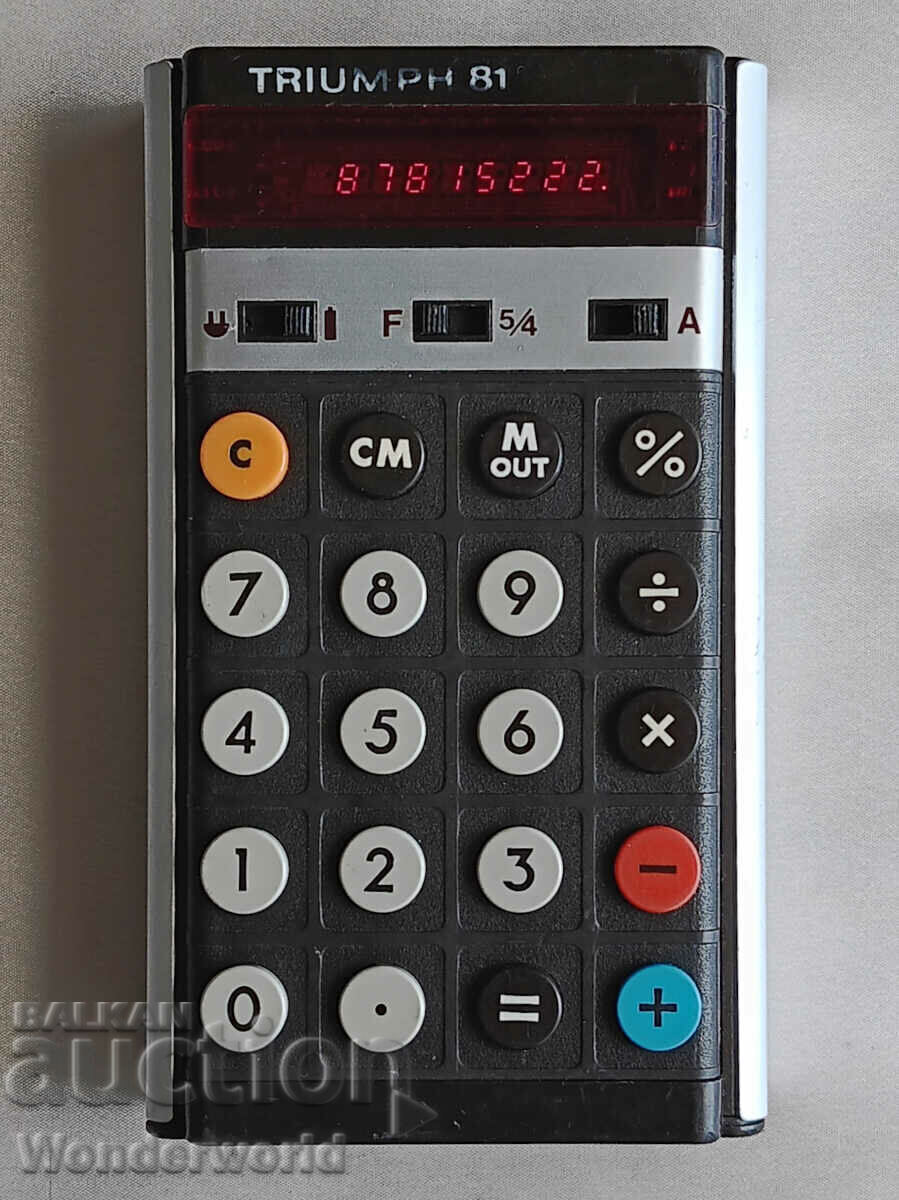 Triumph 81 calculator