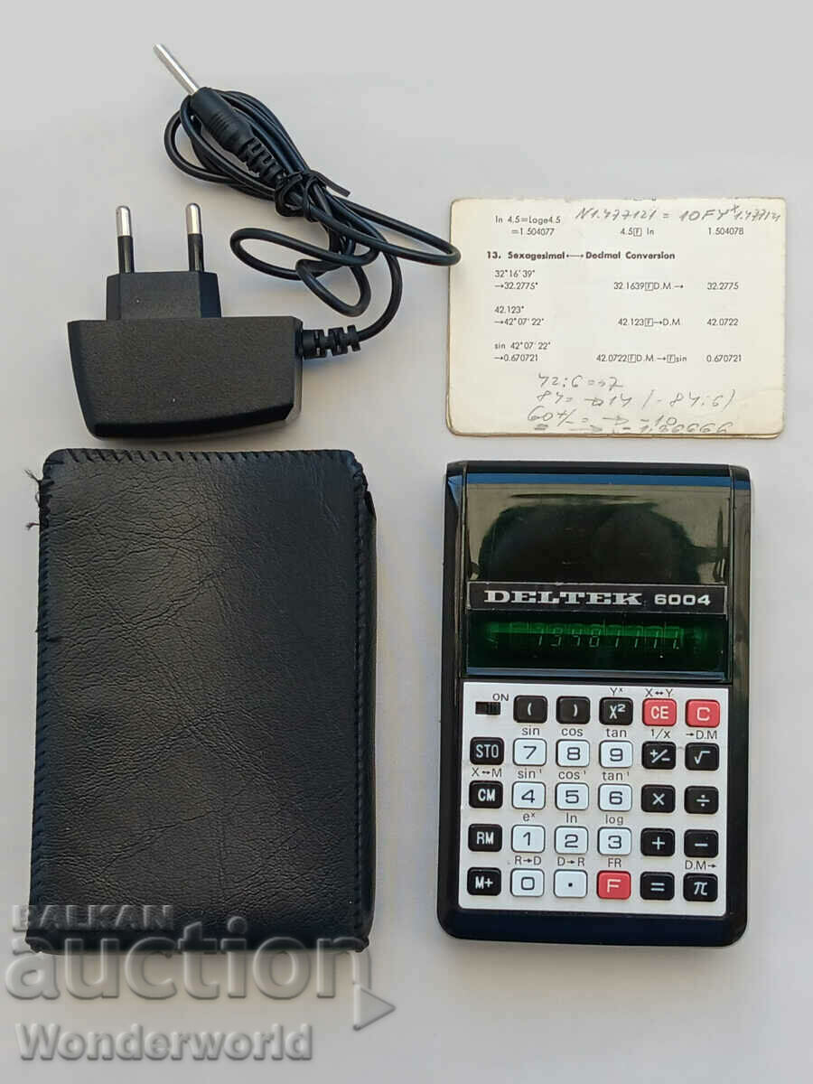 Calculator Deltek 6004