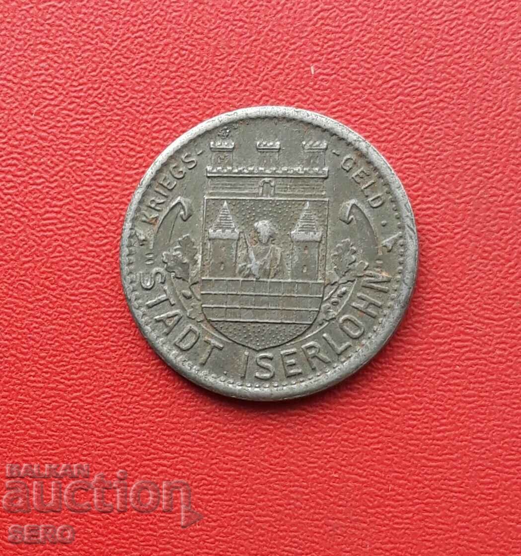 Germania-S.Rhine-Westfalia-Iserlon-10 Pfennig 1918