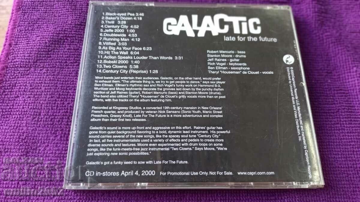 Delivery of Audio CD Galactic Delivery of Audio CD Galactic