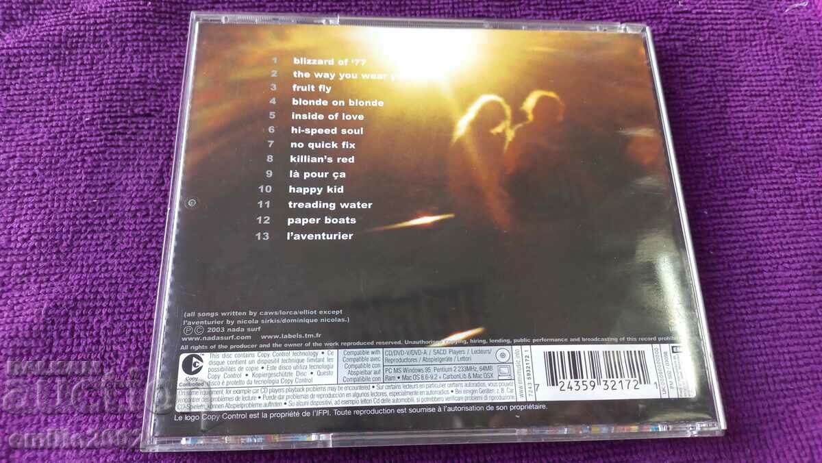 Delivery of Audio CD Nada Surf Delivery of Audio CD Nada Surf