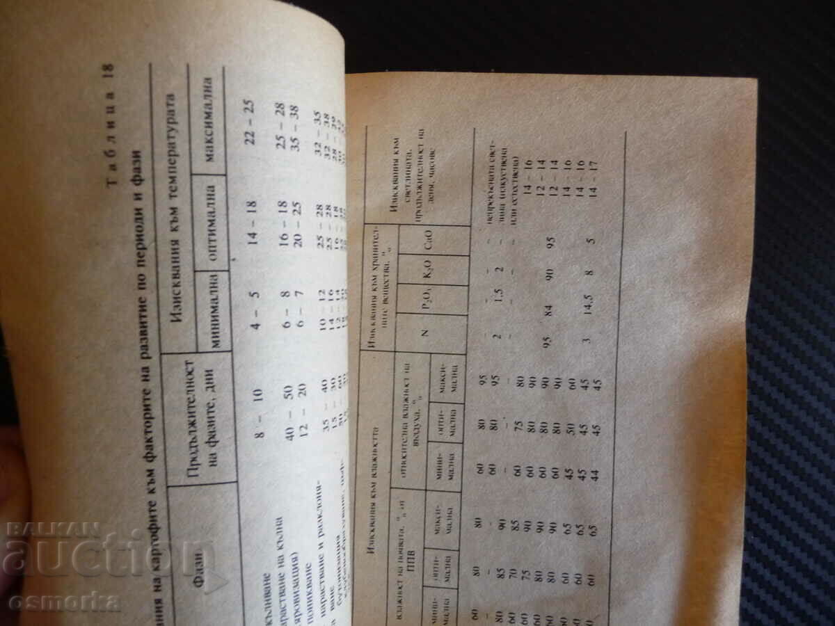 Cartofi Biblioteca cultivatorului de legume tip rău rar cu preț 8.00 BGN | € 4.09