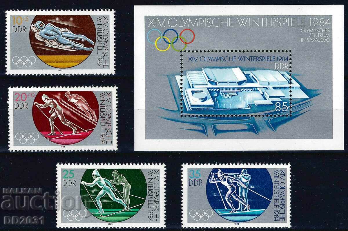 Germany GDR 1984 - Olympiad MNH