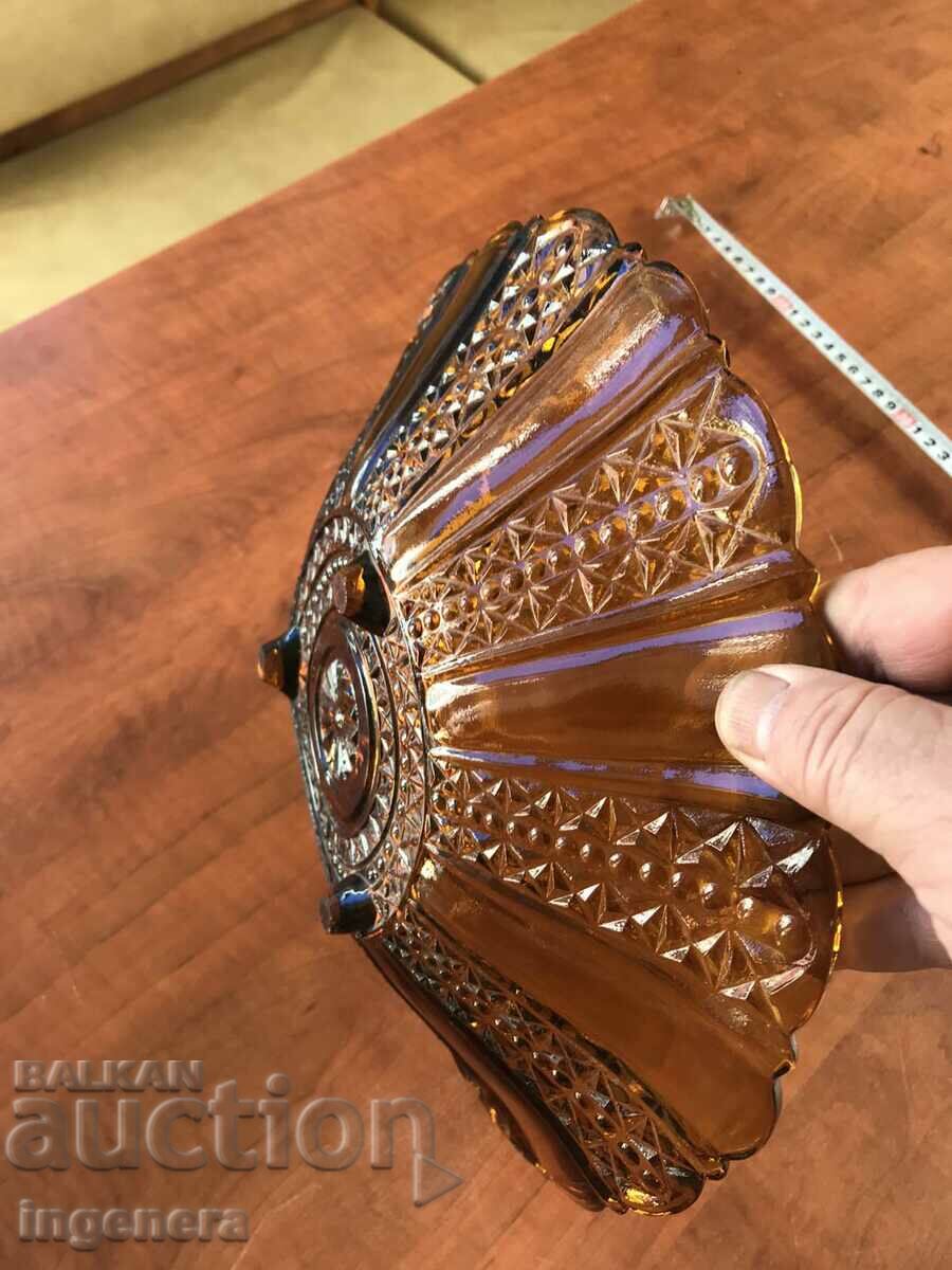 Delivery of FRUCTIERA SALATIERA THICK EMBOSSED GLASS BULGARIA FROM SOCA Delivery of FRUCTIERA SALATIERA THICK EMBOSSED GLASS BULGARIA FROM SOCA