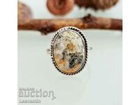 5100 Silver ring with Bee Jasper