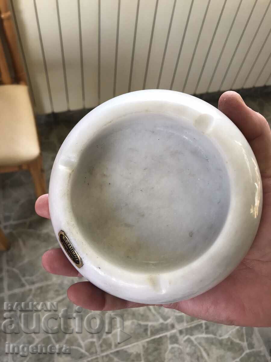 HANDMADE MARBLE ASHTRAY - BULGARIA with price 19.00 BGN | € 9.71 HANDMADE MARBLE ASHTRAY - BULGARIA with price 19.00 BGN | € 9.71