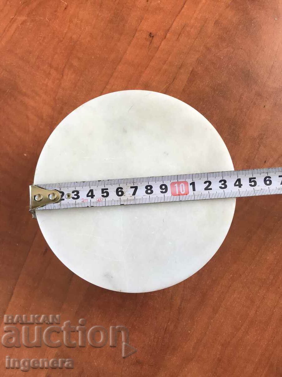 HANDMADE MARBLE ASHTRAY - BULGARIA - 6 HANDMADE MARBLE ASHTRAY - BULGARIA - 6