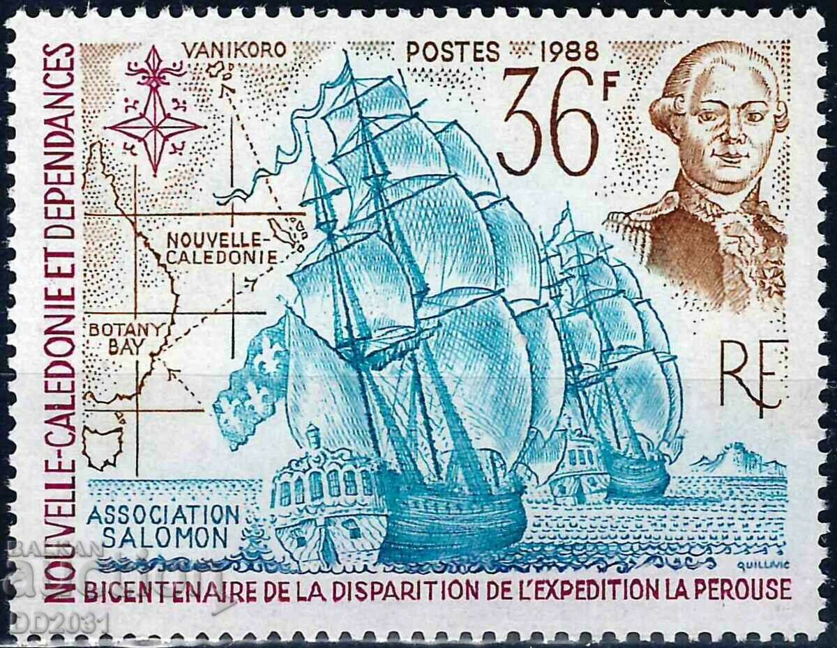 New Caledonia 1988 - MNH ships