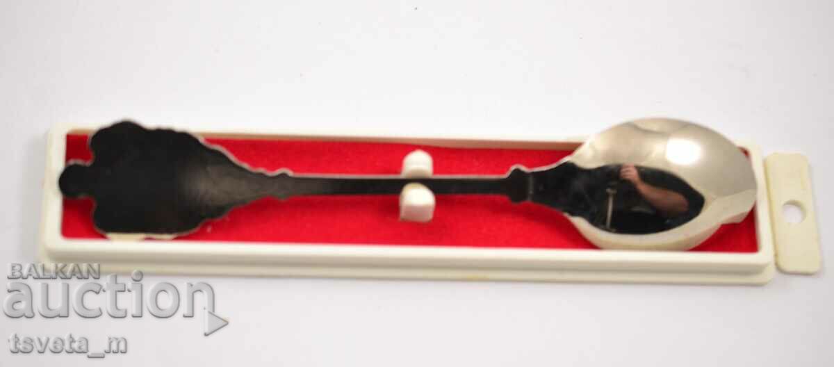 Collector spoon with price 3.00 BGN | € 1.53
