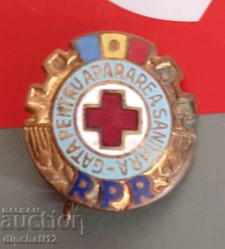Доставка на Значка ГСО. Червен кръст Румъния - САНИТАРНА ОТБРАНА Доставка на Значка ГСО. Червен кръст Румъния - САНИТАРНА ОТБРАНА