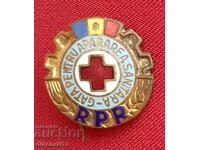 GSO badge. Red Cross Romania - SANITARY DEFENSE