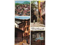 Postcard Plovdiv Traveled PK