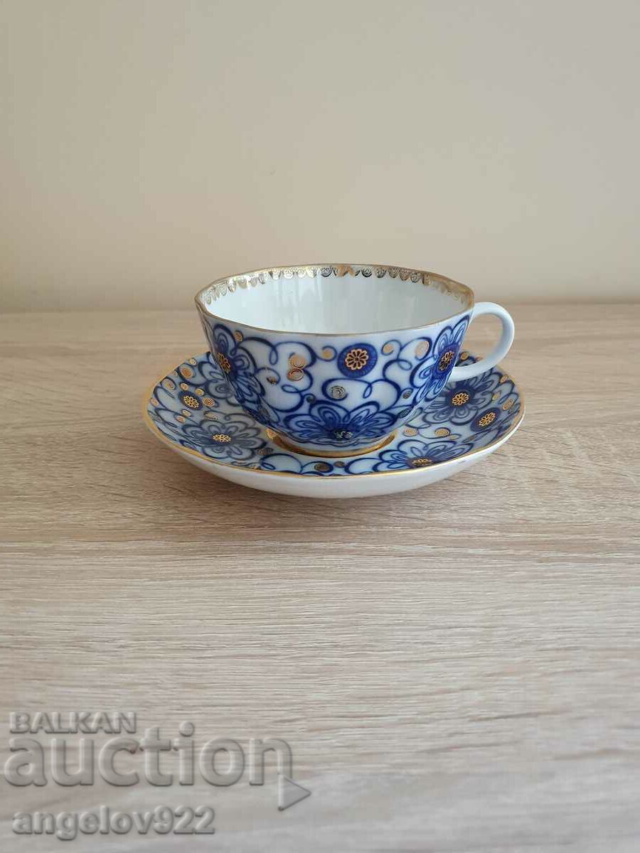 Russian porcelain coffee cup LFZ