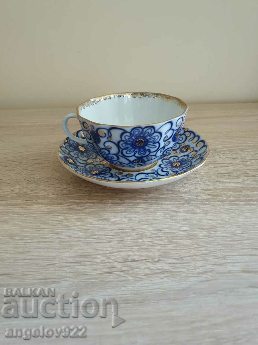 Russian porcelain coffee cup LFZ